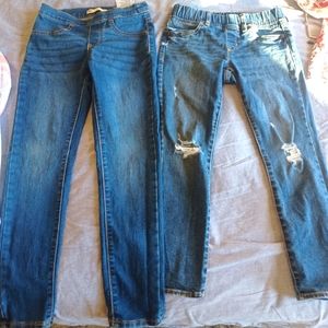 Bundle size 8 girls Jean leggings